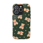 Funda para iPhone con diseño de osito de peluche y corazón (con MagSafe)