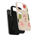 Festive Candy Cane Holiday iPhone Case | MagSafe  Shamo's