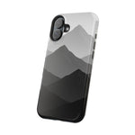 Monochrome Mountain Design iPhone Case | MagSafe  Shamo's