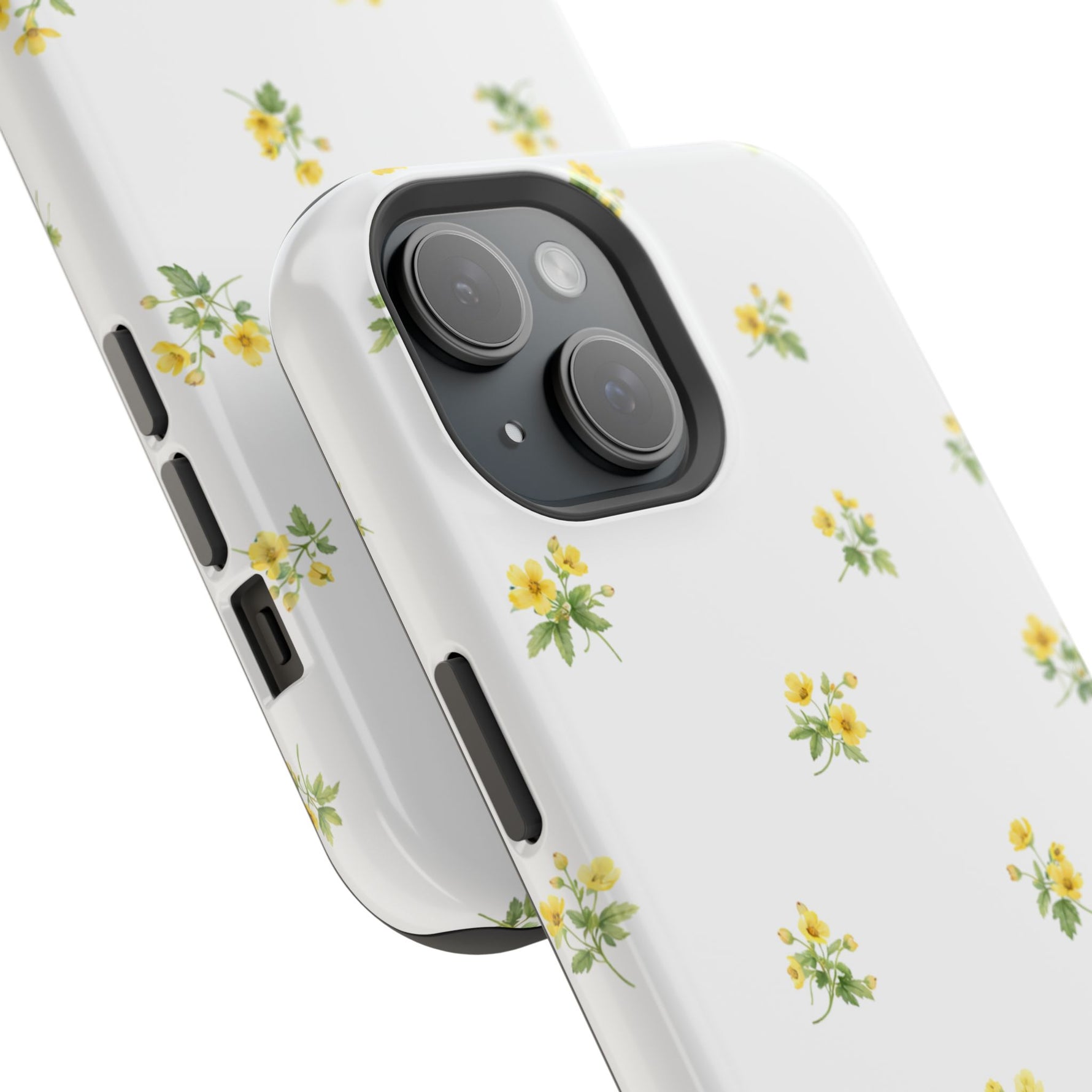 French Countryside Floral iPhone Case with MagSafe