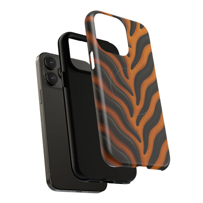 Fierce Tiger Striped iPhone Case - Works with MagSafe