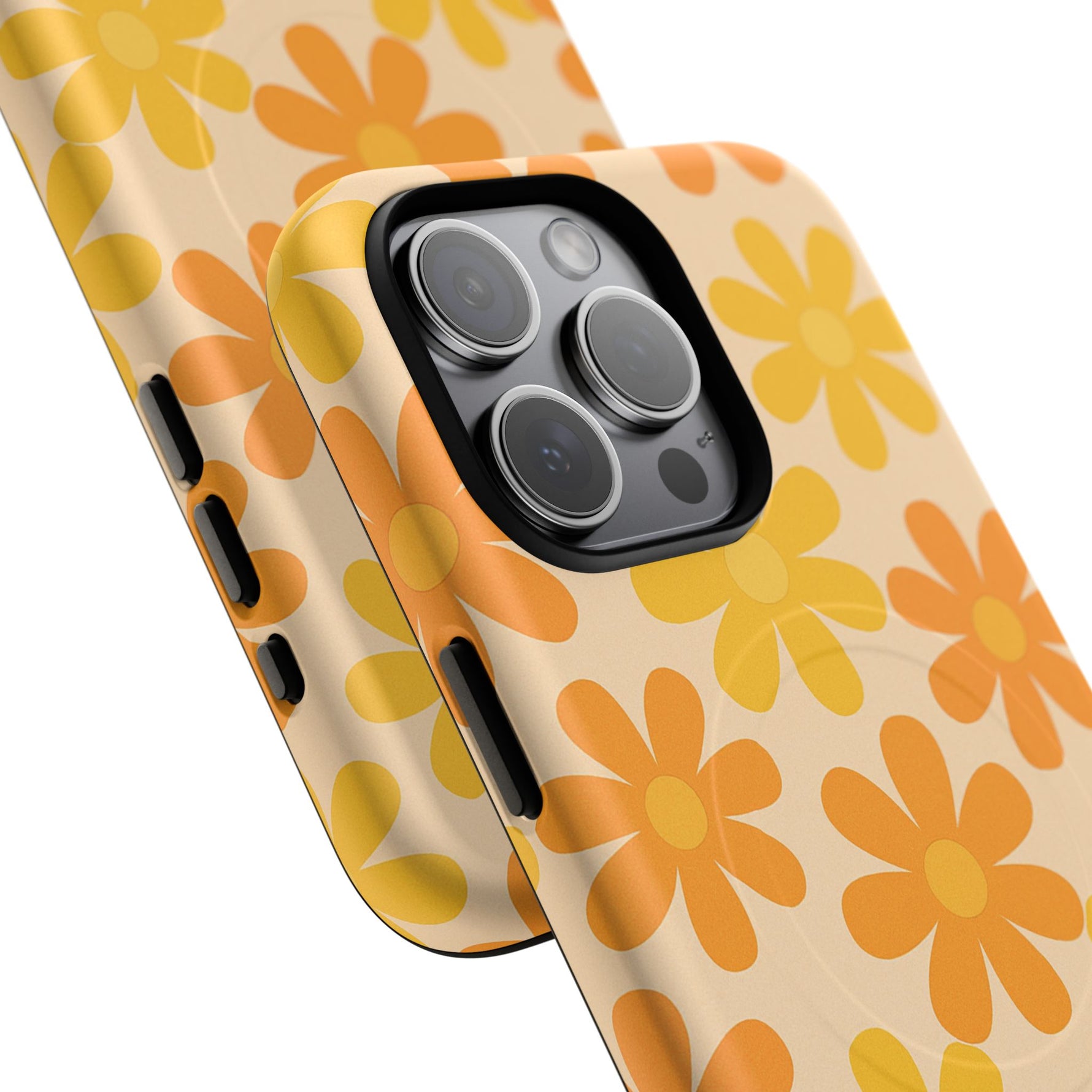 Retro Daisies Pattern iPhone Case | MagSafe - Shamo's