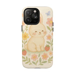 Fluffy Bunny Garden iPhone Case with MagSafe - Shamo's