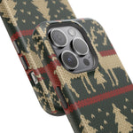 Holiday Reindeer Knit iPhone Case | compatible with MagSafe  Shamo's