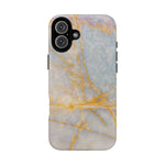 Marble Gold Vein iPhone Case (MagSafe Compatible)  Shamo's iPhone 16 Plus / Matte