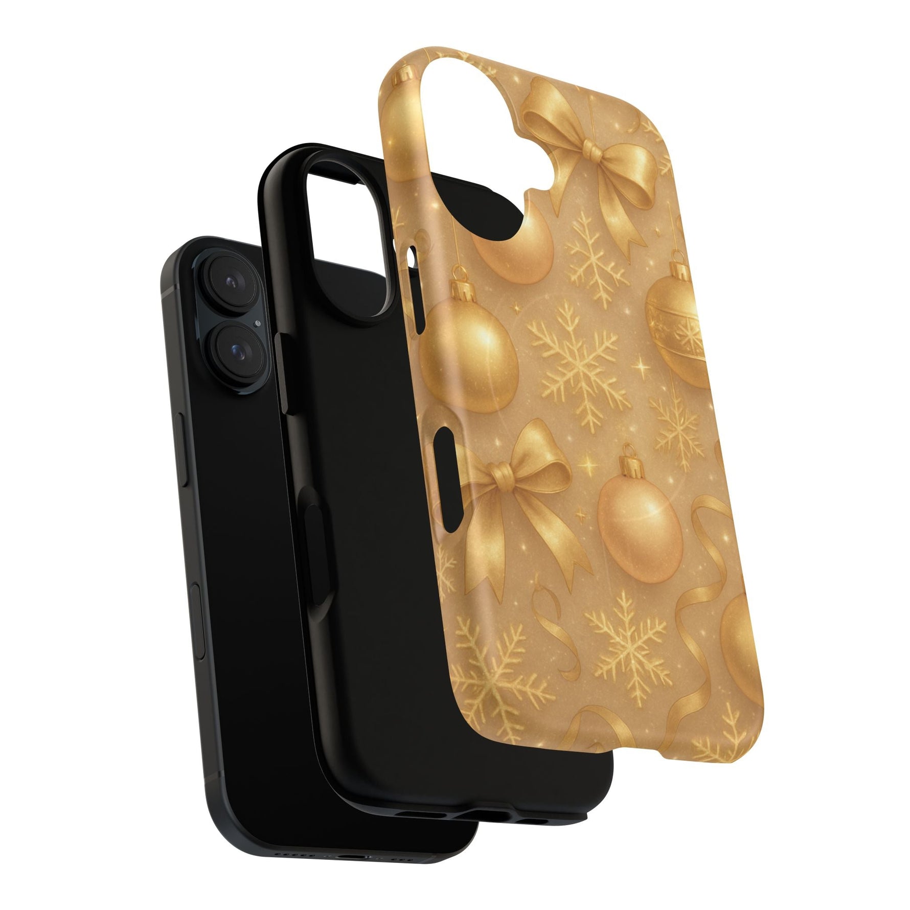 Holiday Gold Ornament iPhone Case | Compatible with MagSafe  Shamo's