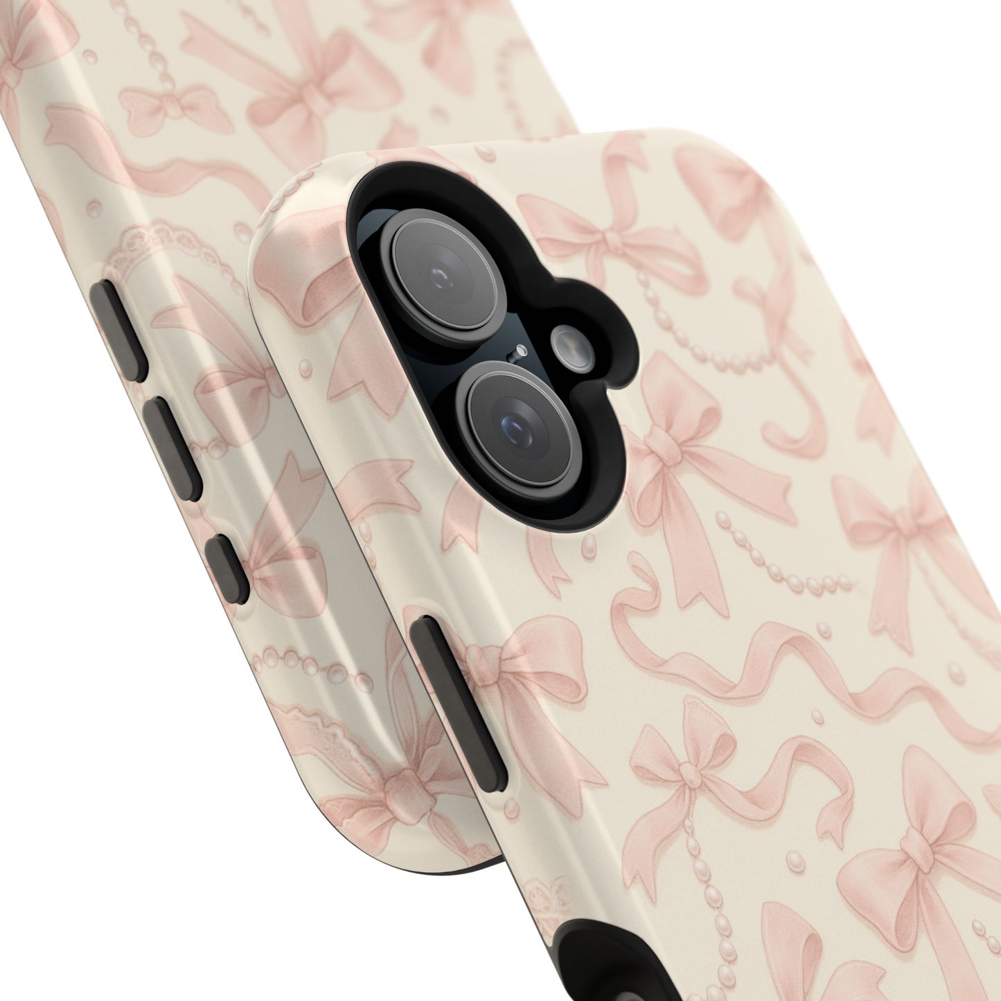 Coquette Bows Pattern iPhone Case | MagSafe