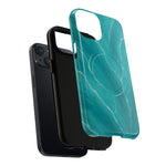 Ocean Aura Marble iPhone Case — MagSafe Compatible  Shamo's