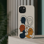 "Connected Lines" Minimalist iPhone Case — MagSafe, Magnetic Impact-Resistant  Shamo's