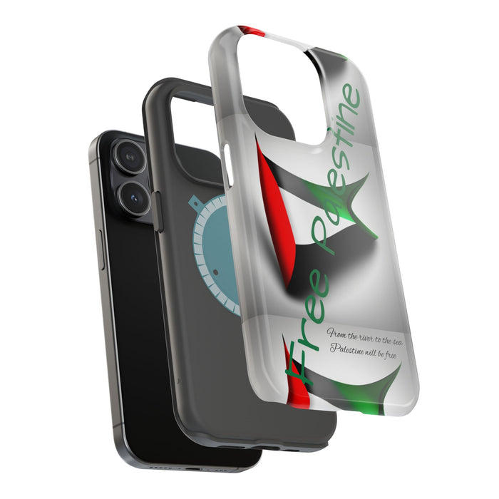 MagSafe Tough Case: Palestinian Flag & 'From the River to the Sea, Palestine Will Be Free