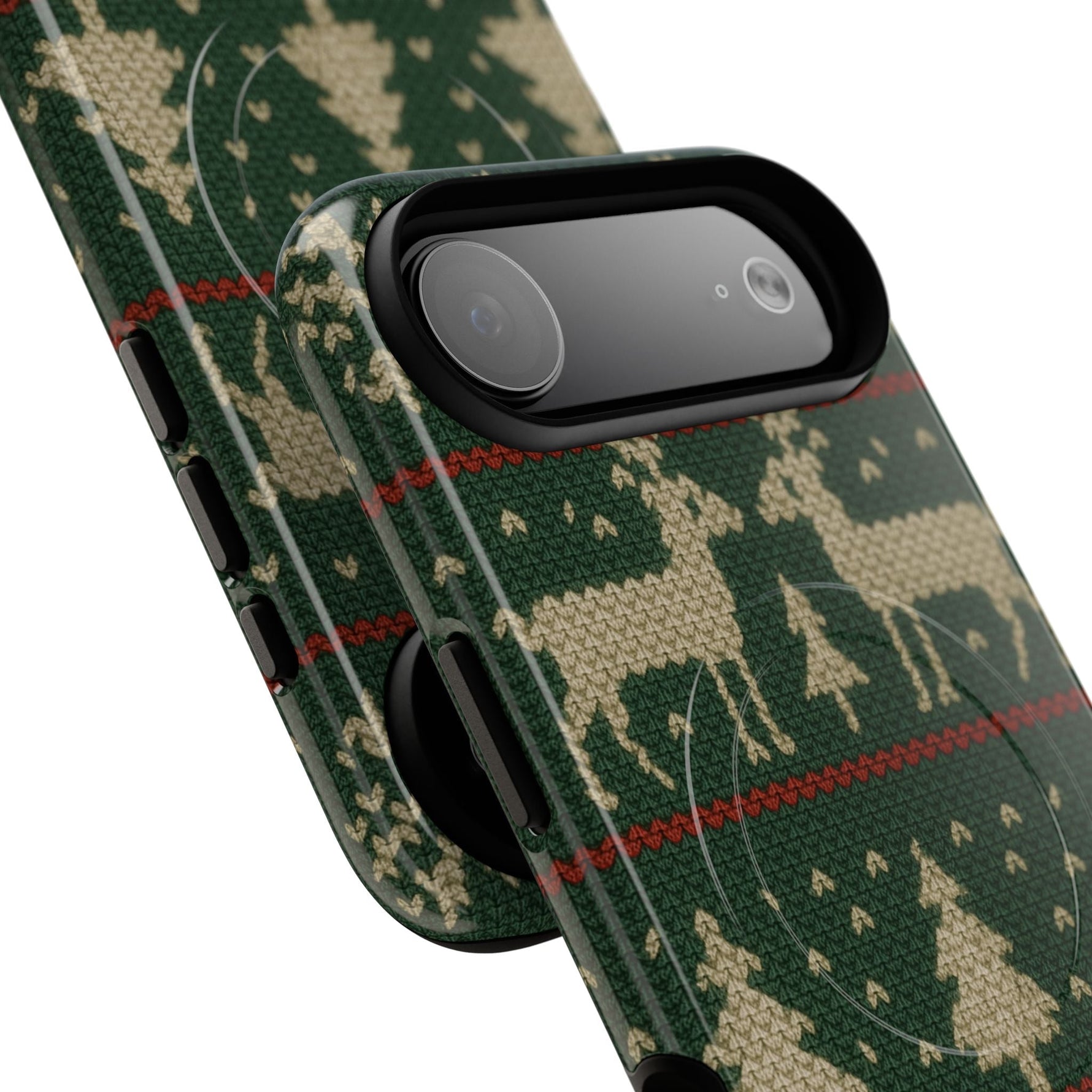 Holiday Knit Reindeer MagSafe Tough iPhone Case  Shamo's