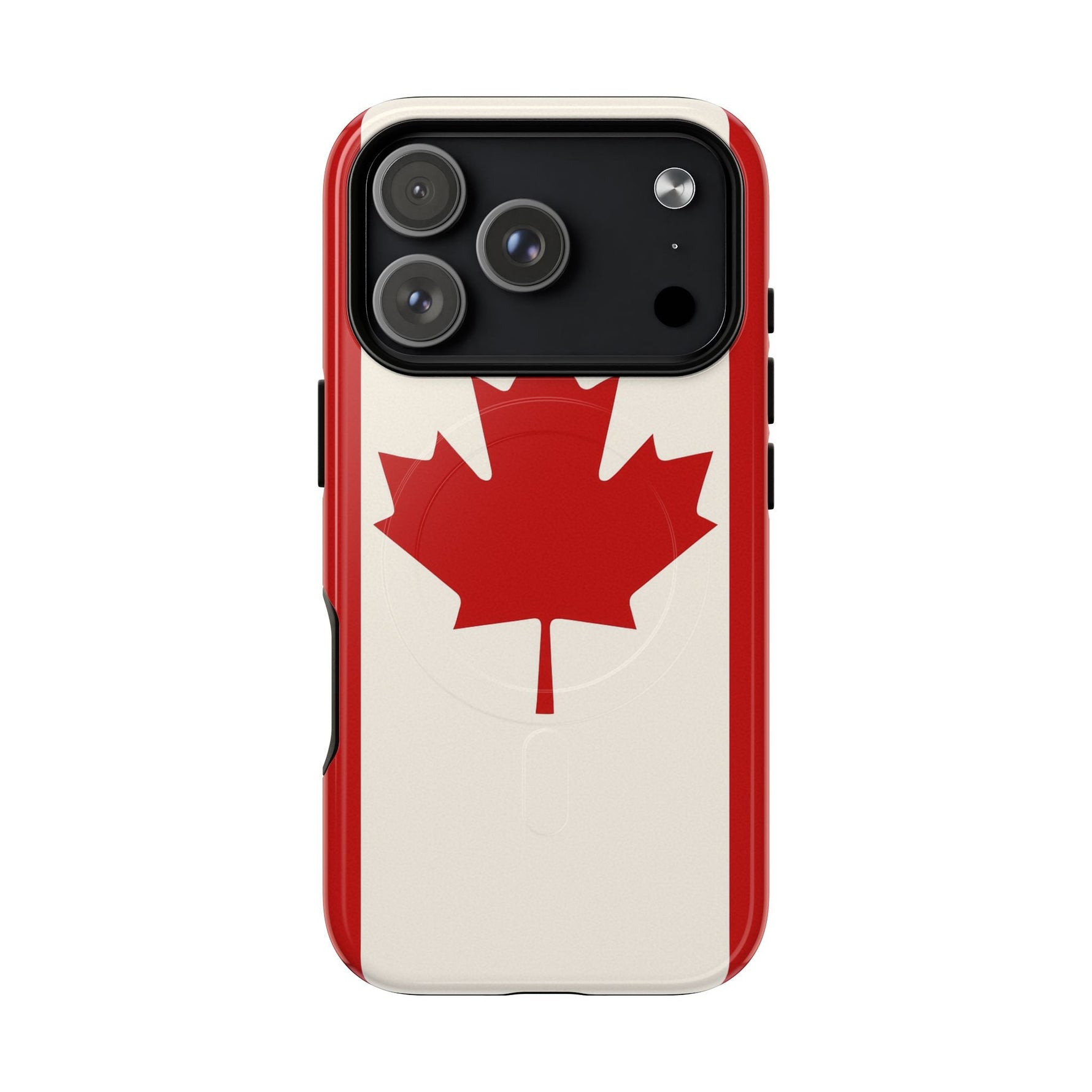 Canadian Flag iPhone Case | MagSafe  Shamo's iPhone 17 Pro / Glossy