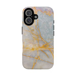 Marble Gold Vein iPhone Case (MagSafe Compatible)  Shamo's iPhone 16 / Glossy