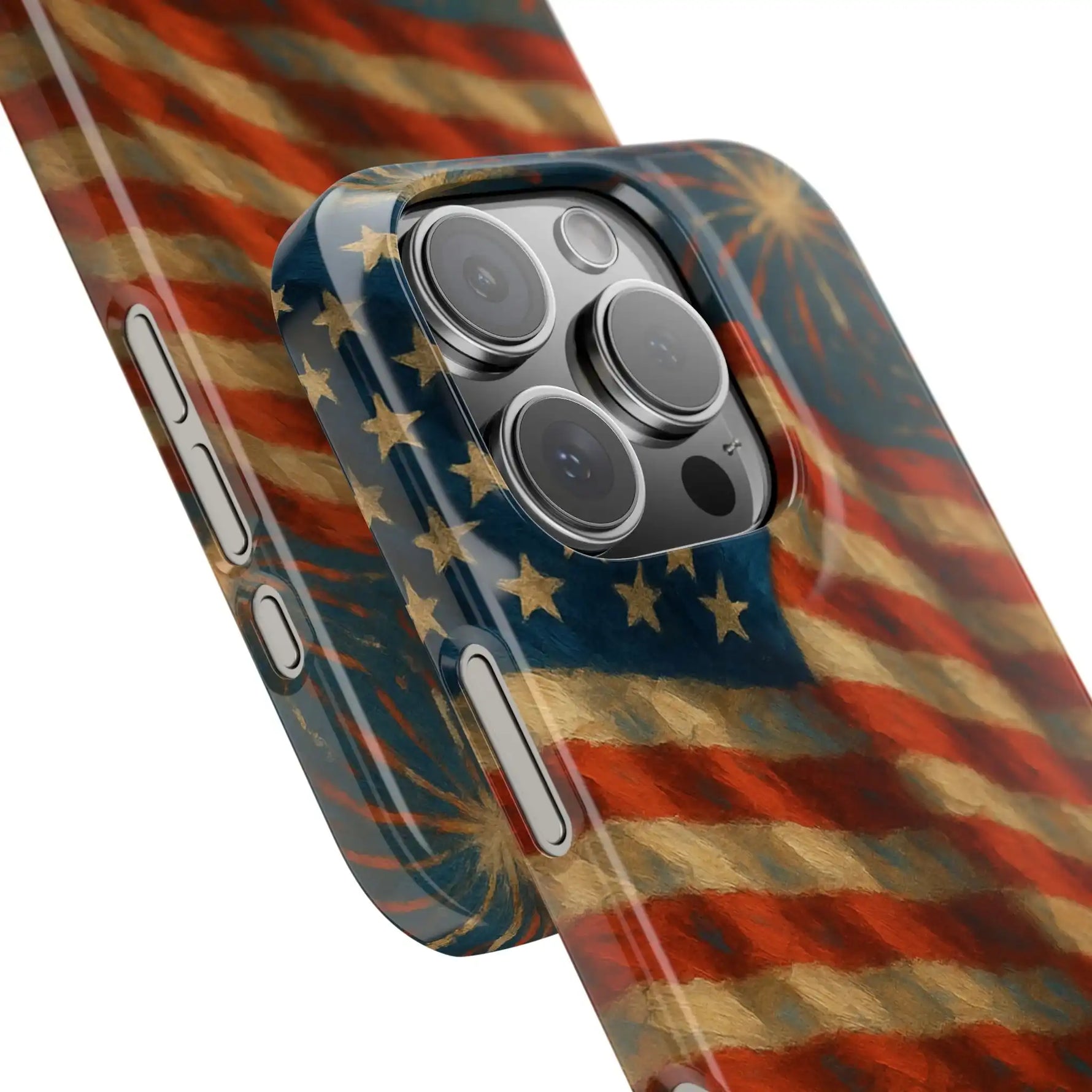 Fundas delgadas para teléfono con la inscripción 4 de julio para iPhone 17 y más