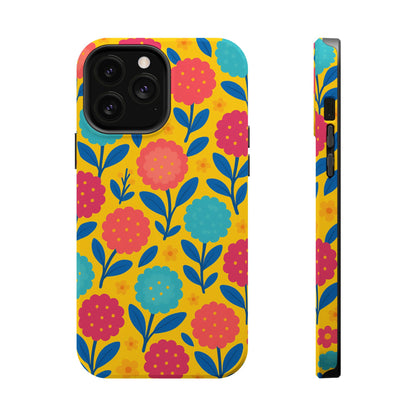 Vibrant Floral MagSafe Phone Case