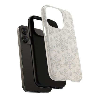 Snowflake Texture iPhone Case compatible with MagSafe
