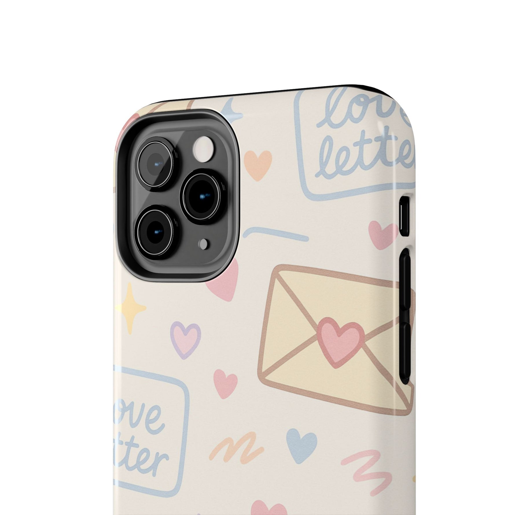 Pastel Love Letter Hearts Impact Phone Case  Shamo's