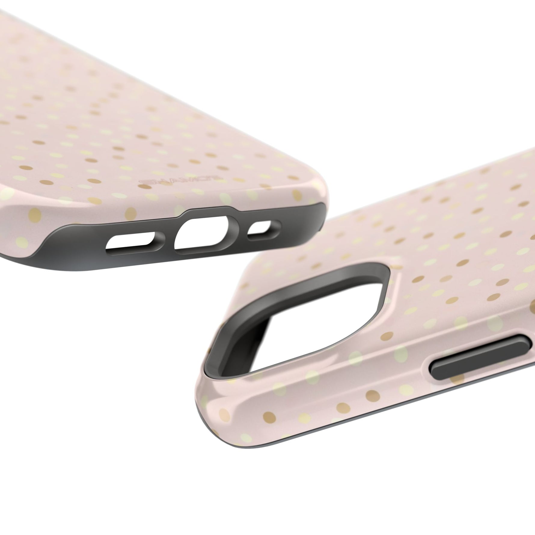 Sparkle Polka Dot Magnetic MagSafe Compatible Impact Phone Case