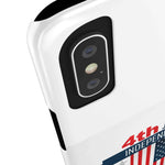 Slim Phone Cases with 4th of July writing for iPhone 17 and more