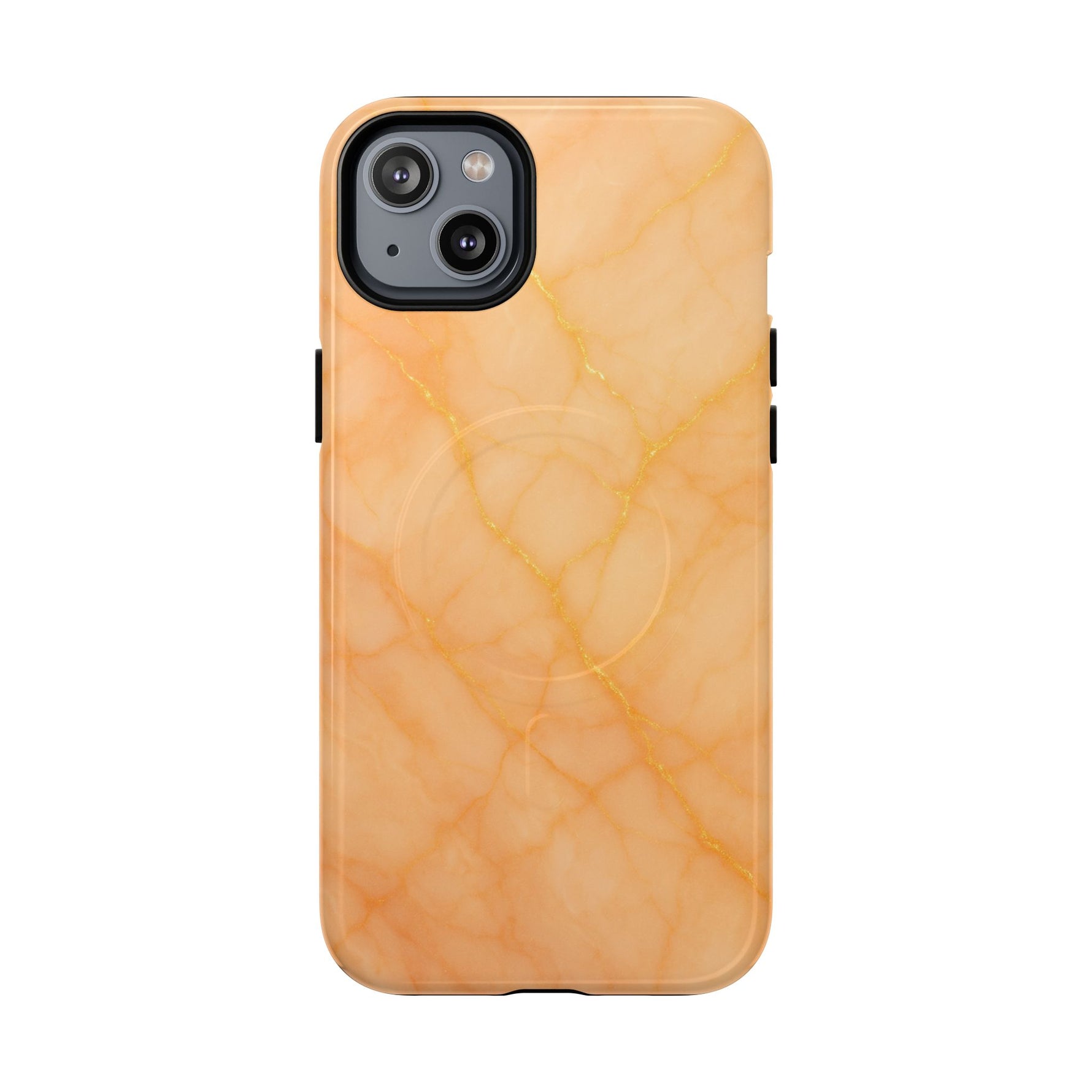 Golden Hour Marble iPhone Case with MagSafe - Shamo's