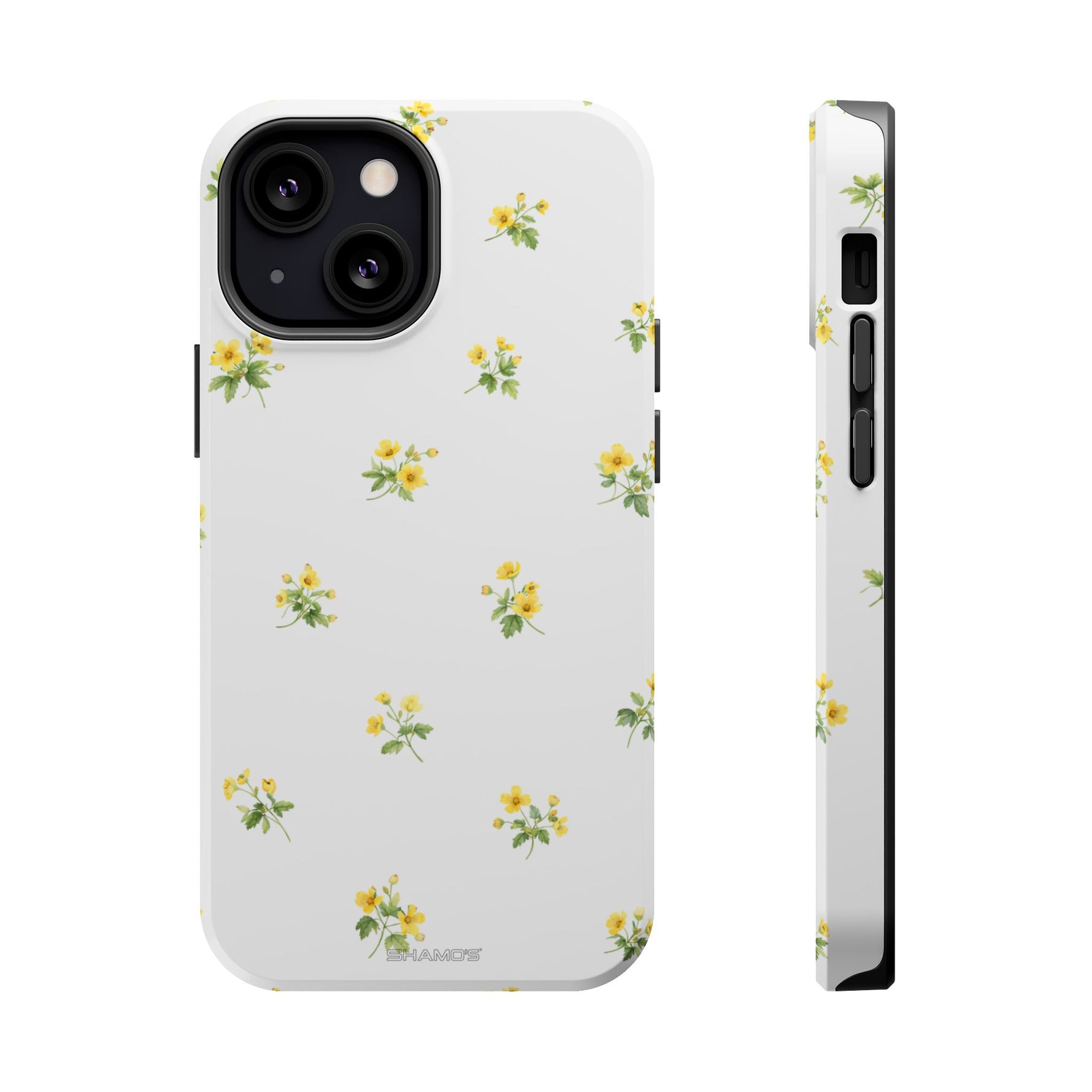 French Countryside Floral iPhone Case with MagSafe
