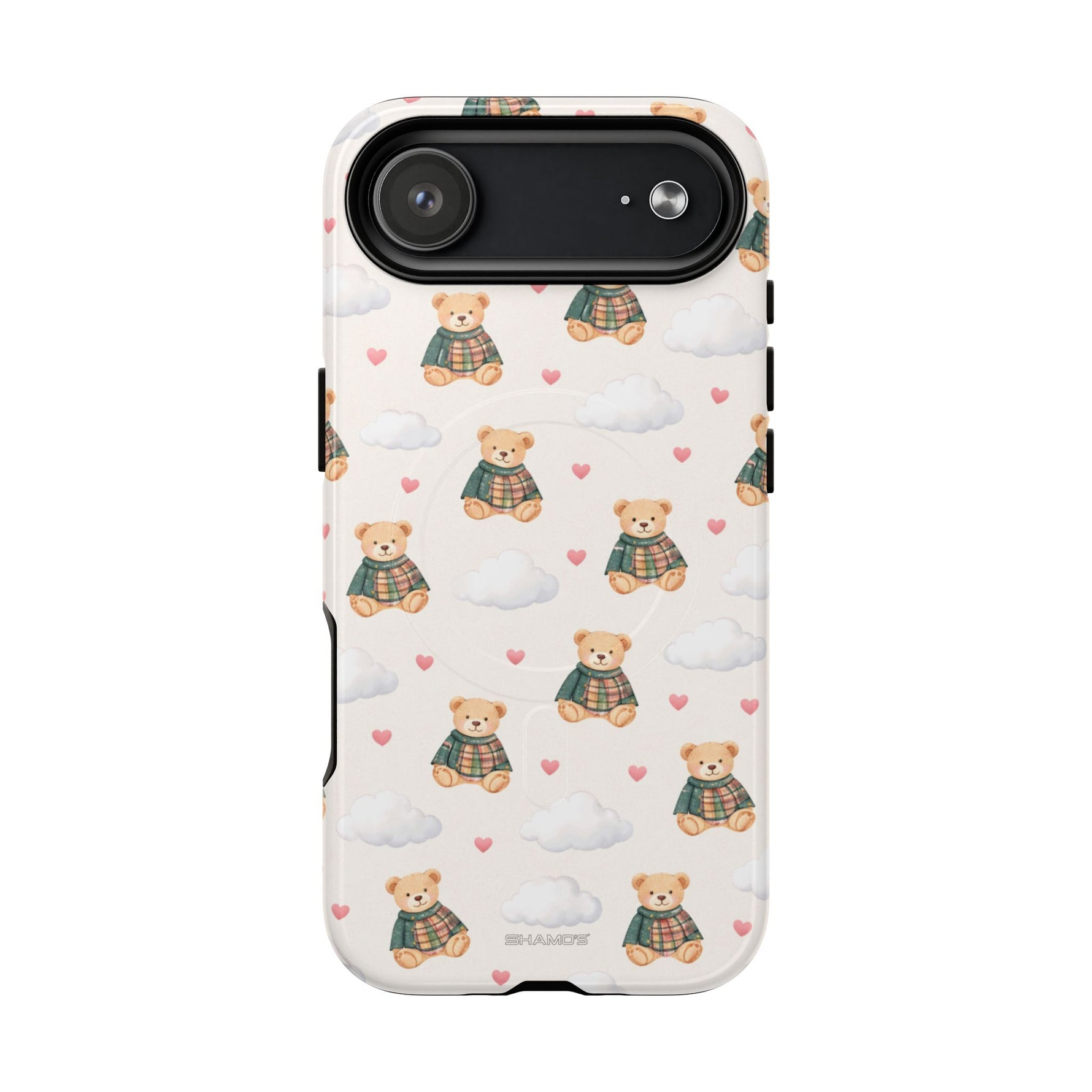 Funda para iPhone con diseño de osito de peluche Dreamy Cloud y MagSafe