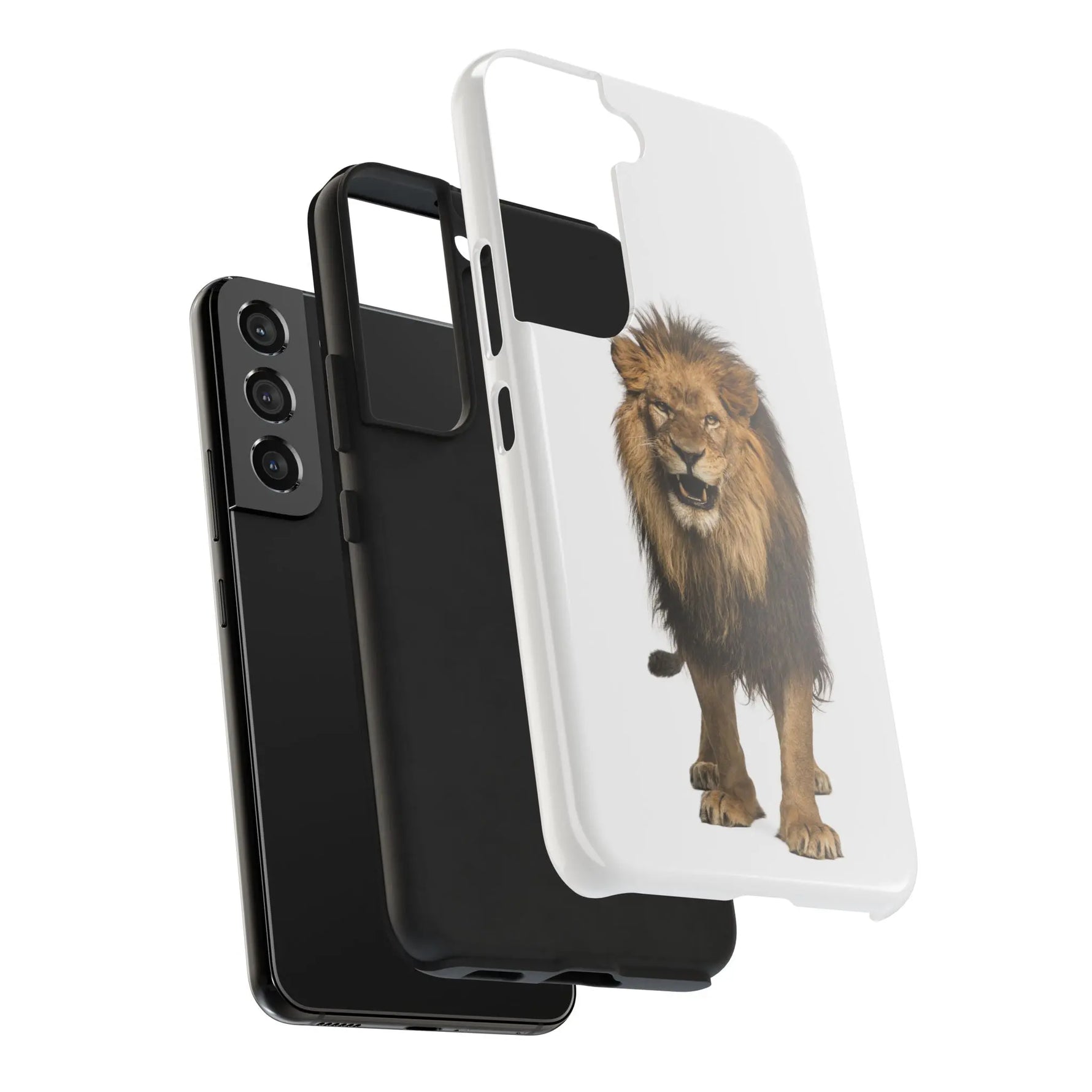 Tough Phone Cases with Lion roaring - Shamo's