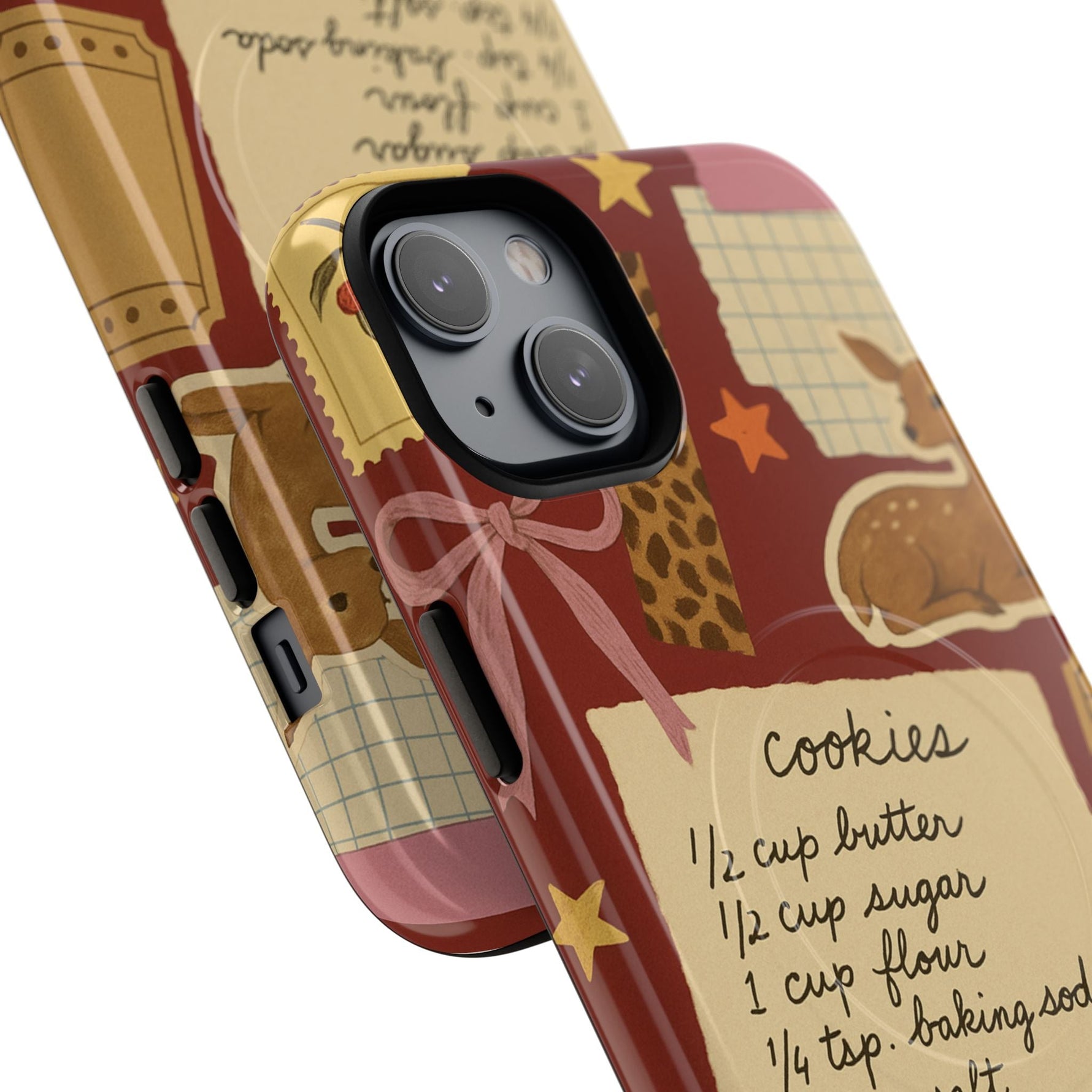 Holiday Receipt Stamps iPhone Case with MagSafe Compatibility  Shamo's