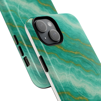 Ocean Marble Flow iPhone Case with MagSafe - Shamo's