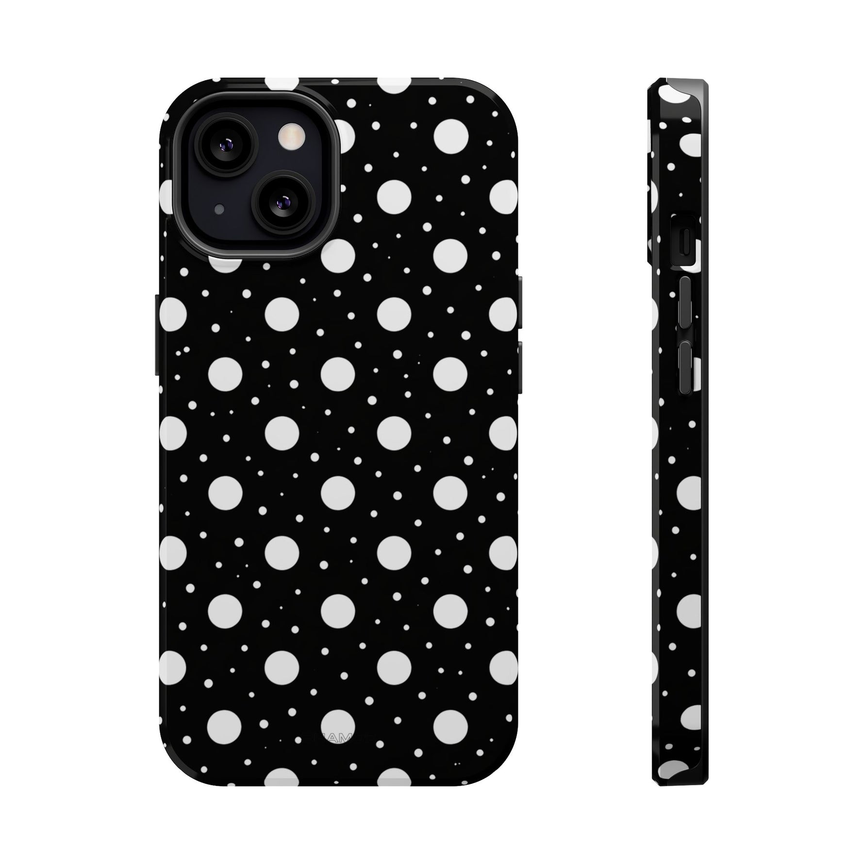 Polka Dot Impact-Resistant iPhone Case | MagSafe