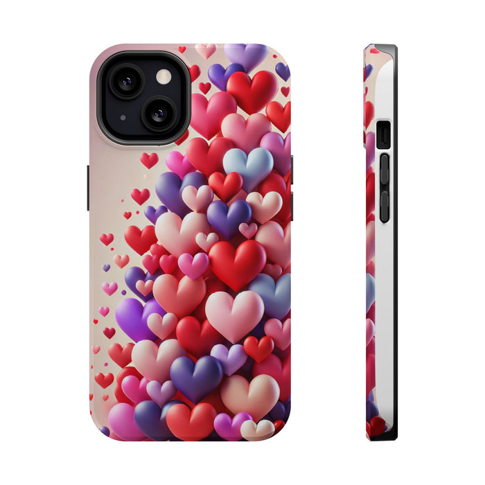 Shamo's Phone Case | MagSafe Compatible | Love Hearts Theme