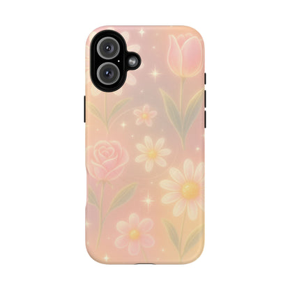 Sparkle Garden Floral iPhone Case with MagSafe