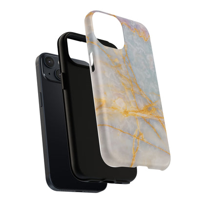 Marble Gold Vein iPhone Case (MagSafe Compatible)
