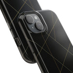 Black Geometric Design iPhone Case | MagSafe  Shamo's