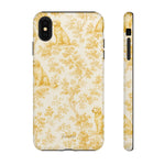 Golden Retriever Pattern Phone Case — Impact Resistant Tough Cases