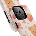 Teddy Berry Basket Friends iPhone Case with MagSafe  Shamo's