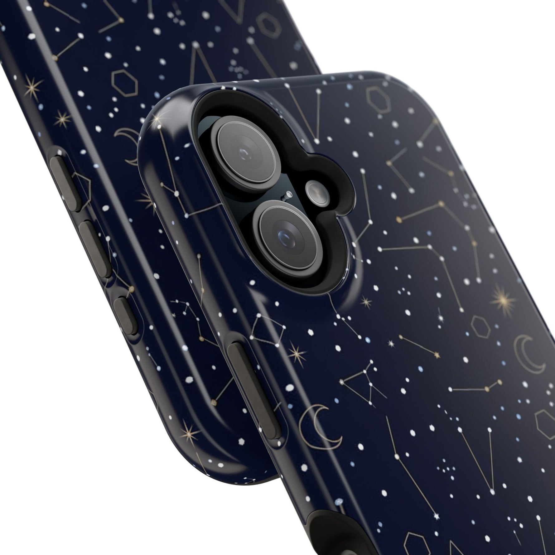 Constellation Night Magnetic Impact-Resistant Phone Case with MagSafe - iPhone 17 / Glossy - Shamo's