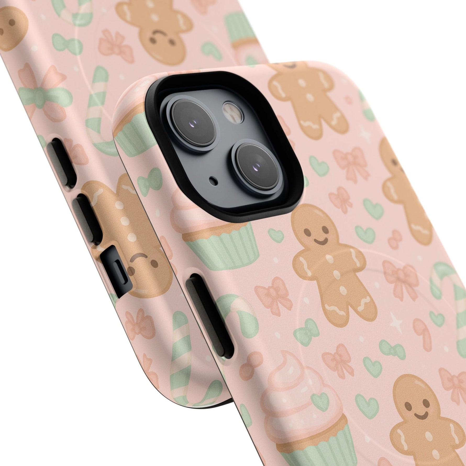 Gingerbread Candy Holiday Tough iPhone Case | compatible with MagSafe  Shamo's