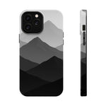 Monochrome Mountain Design iPhone Case | MagSafe  Shamo's iPhone 13 Pro Max / Glossy