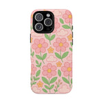 Floral Tough MagSafe Magnetic Phone Case - Stylish Protection for Your Device