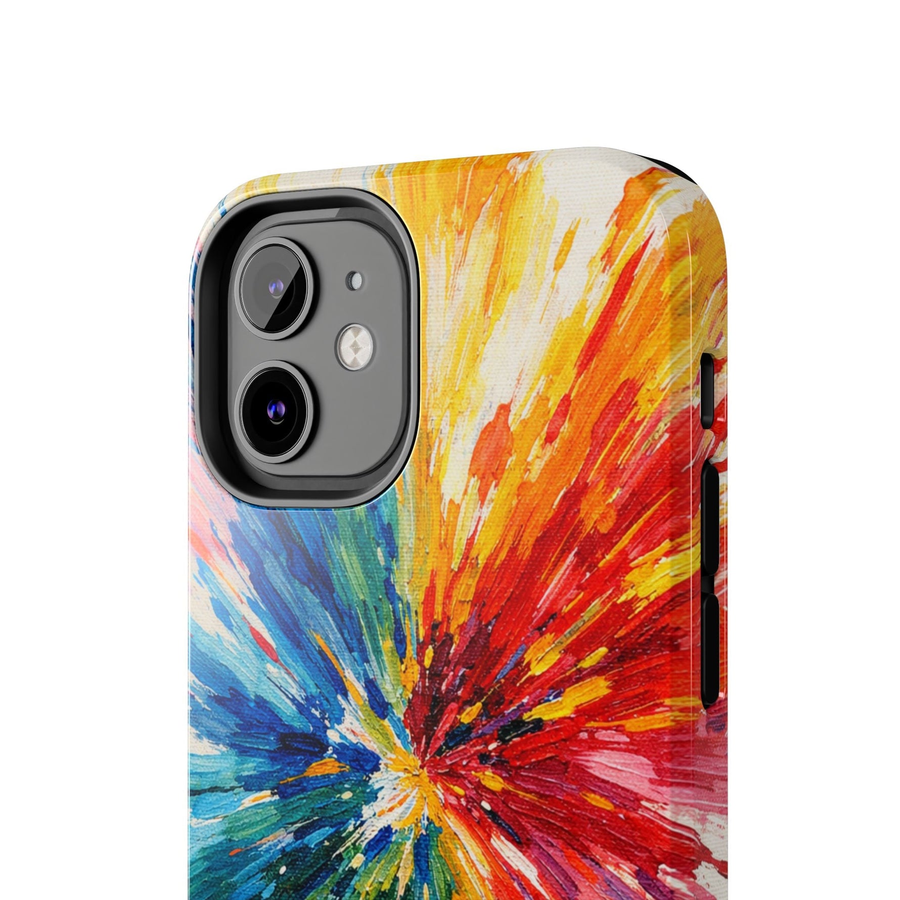 Vibrant Abstract Paint Explosion Impact Phone Case  Shamo's