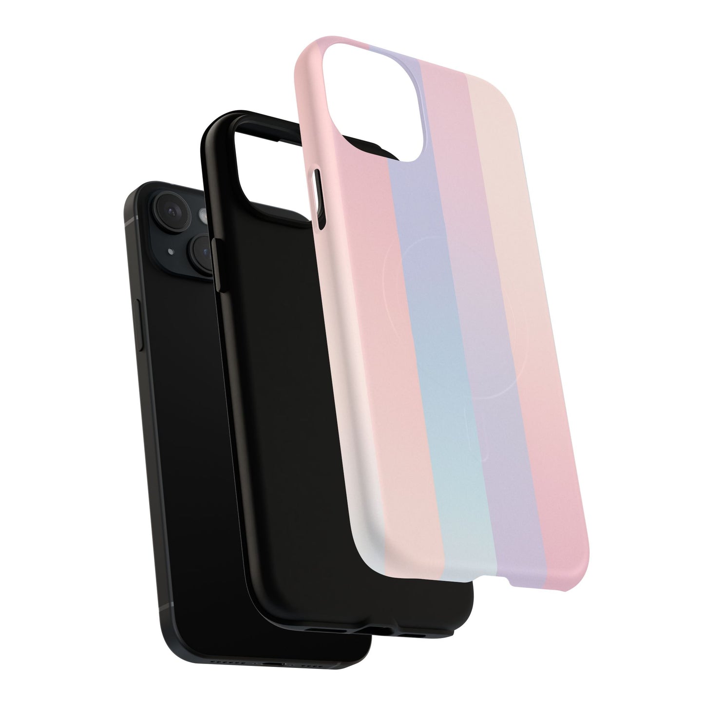 Pastel Stripe Blend Case for iPhone | MagSafe