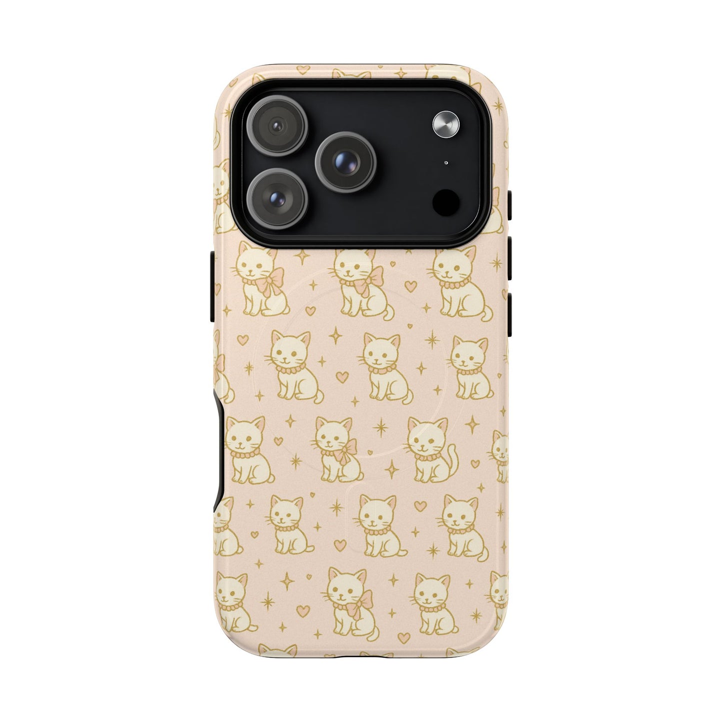 Cute Kawaii Cat Pattern iPhone Case with MagSafe - Shamo's