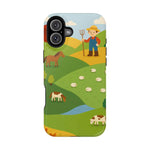 Farm-Themed Impact-Resistant MagSafe Phone Case
