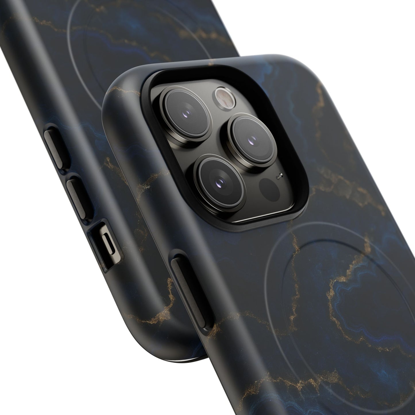 Midnight Marble iPhone Case with MagSafe