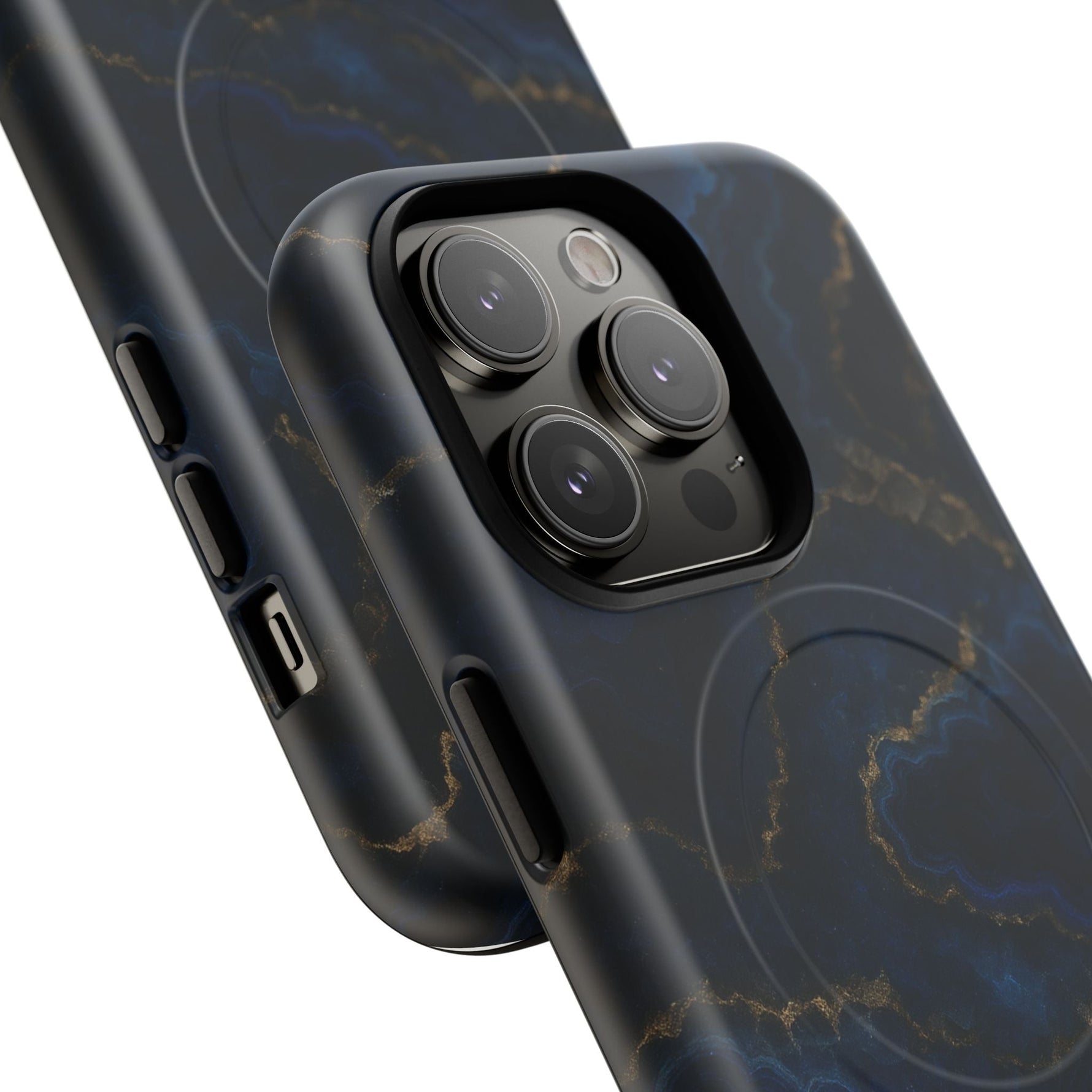 Midnight Marble iPhone Case with MagSafe  Shamo's