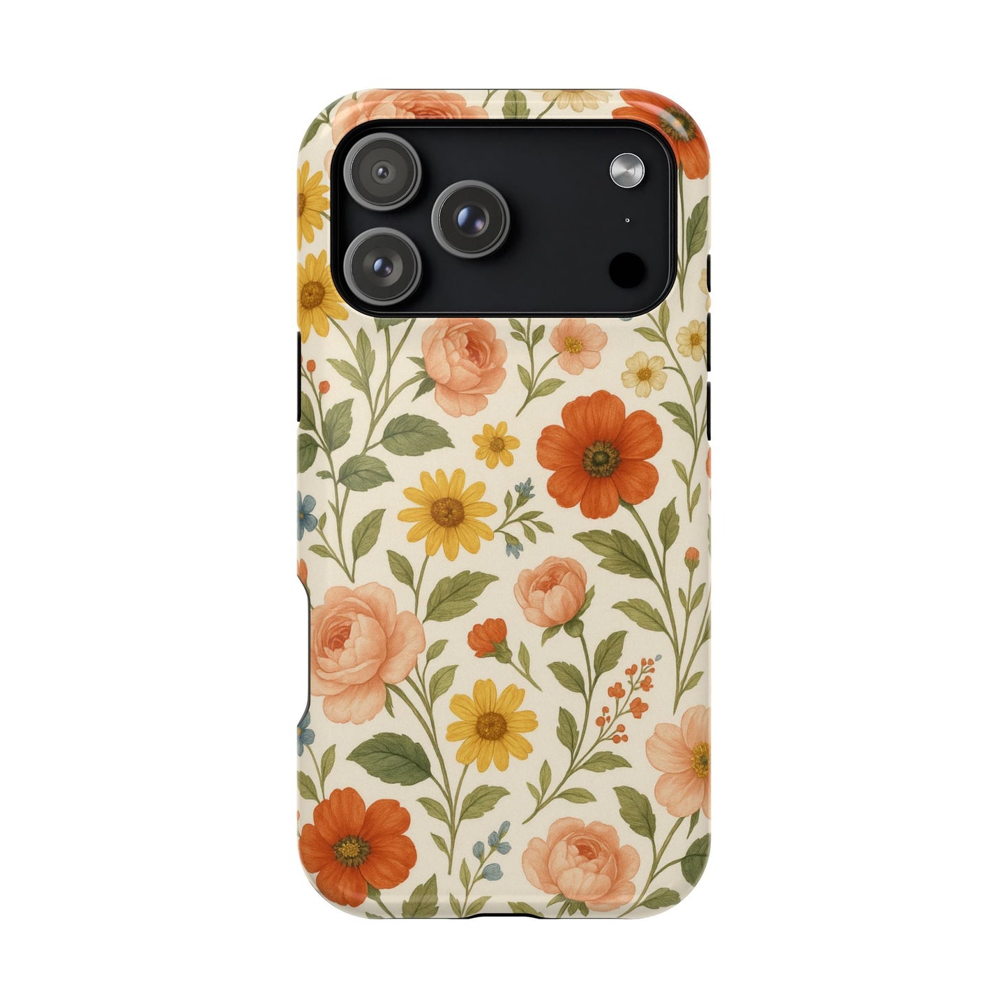 Floral Vintage Garden iPhone Case — with MagSafe  Shamo's iPhone 17 Pro Max / Glossy