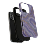 Purple Agate Marble iPhone Case with MagSafe  Shamo's