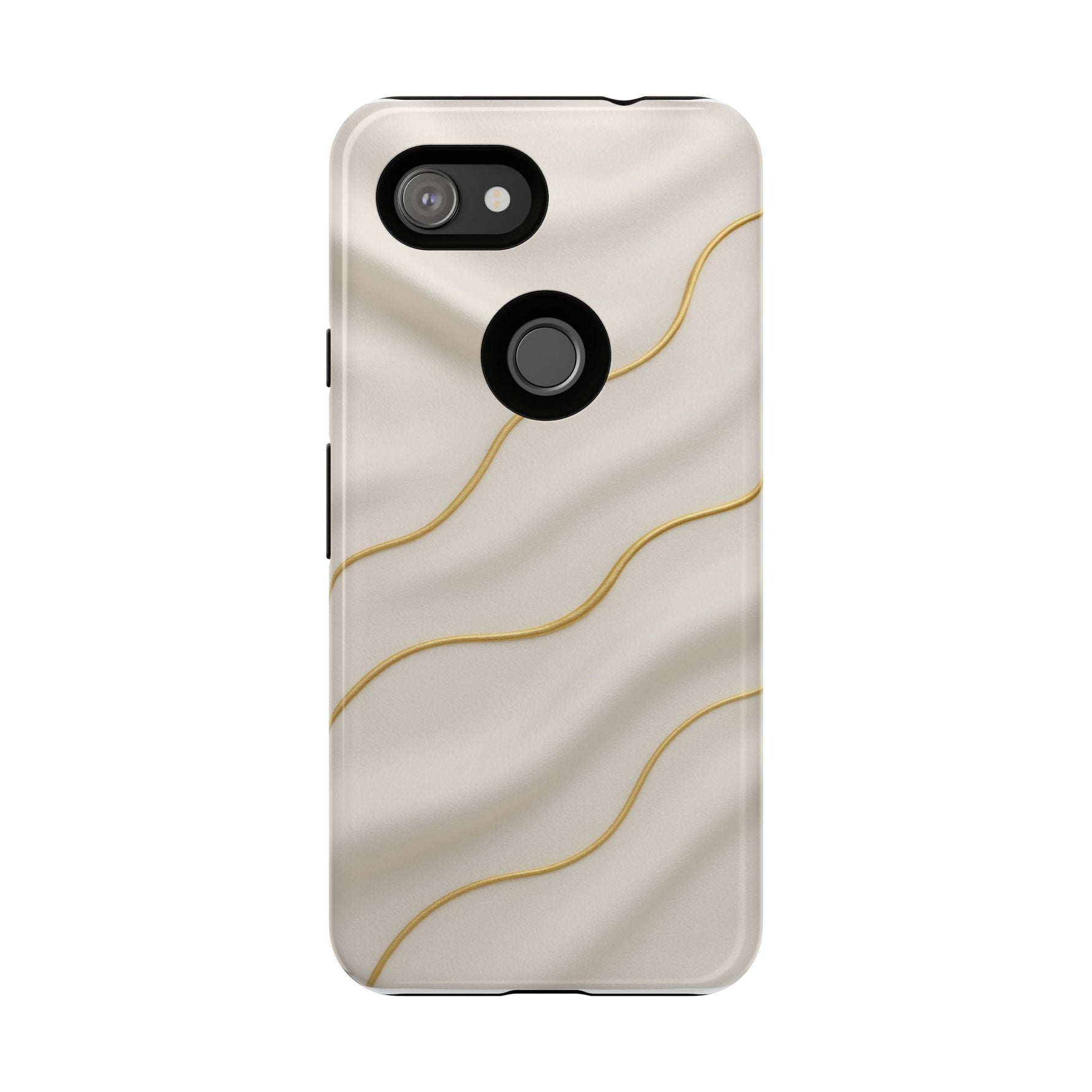 Elegant Gold Wave Tough iPhone Case  Shamo's Google Pixel 3a / Glossy