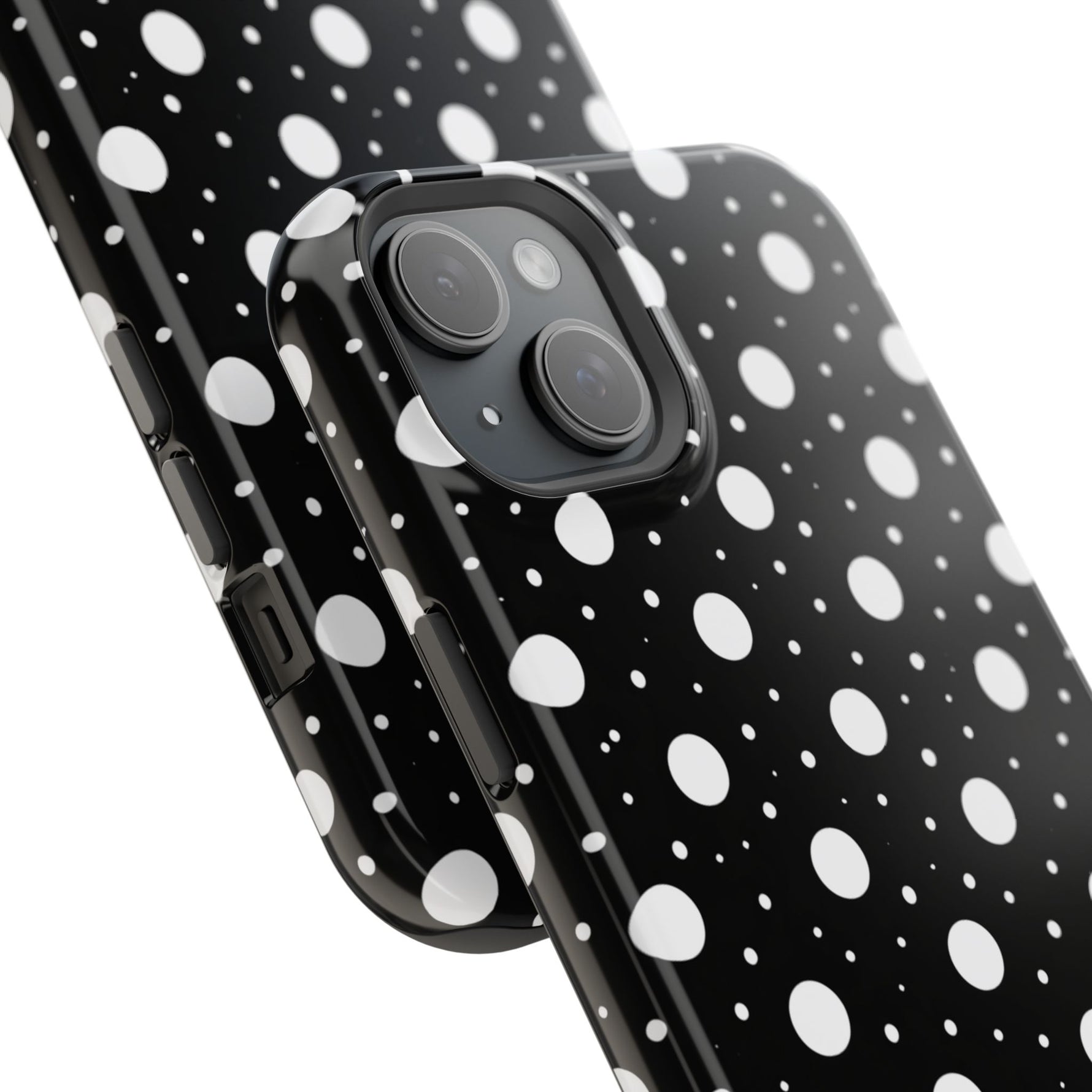 Polka Dot Impact-Resistant iPhone Case | MagSafe
